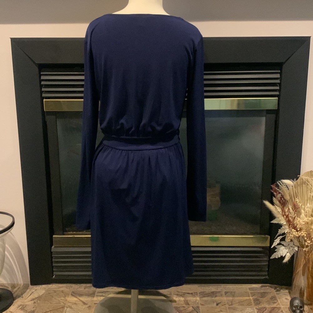 Charming Charlie navy knit dress - Picture 2 of 3